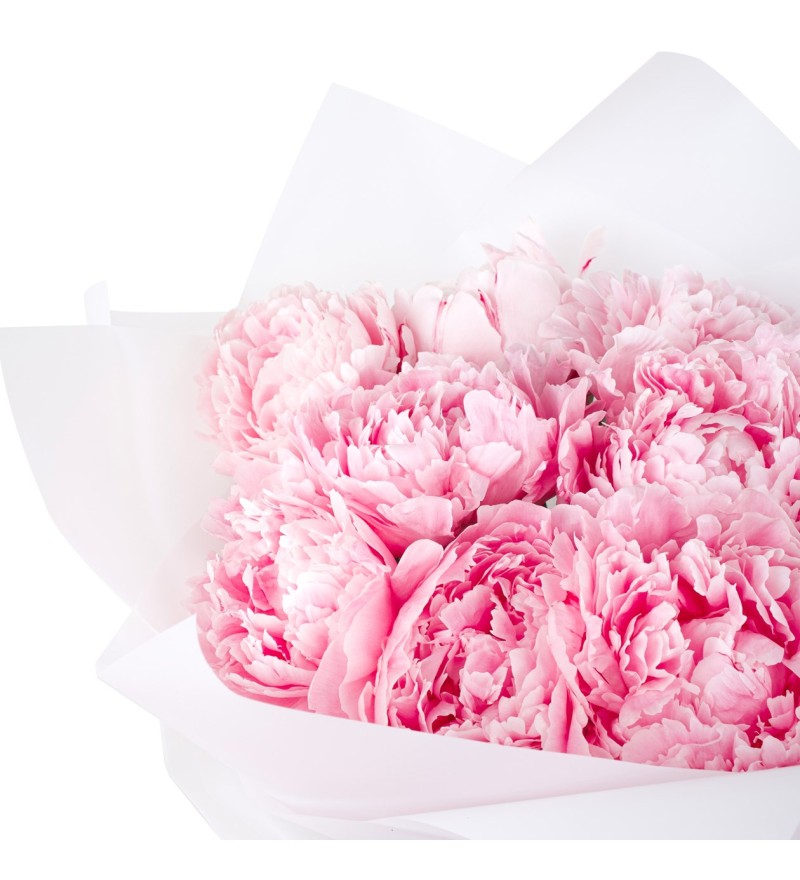 Soft Pembe Şakayık Buketi