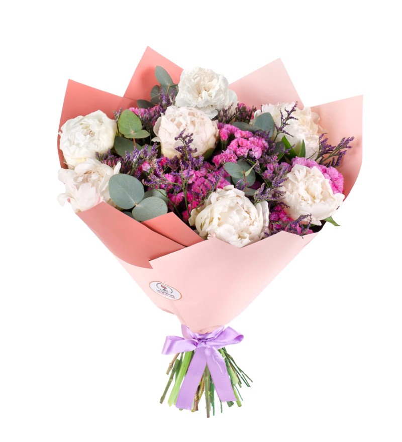 Beyaz Şakayık Buketi Chichibu