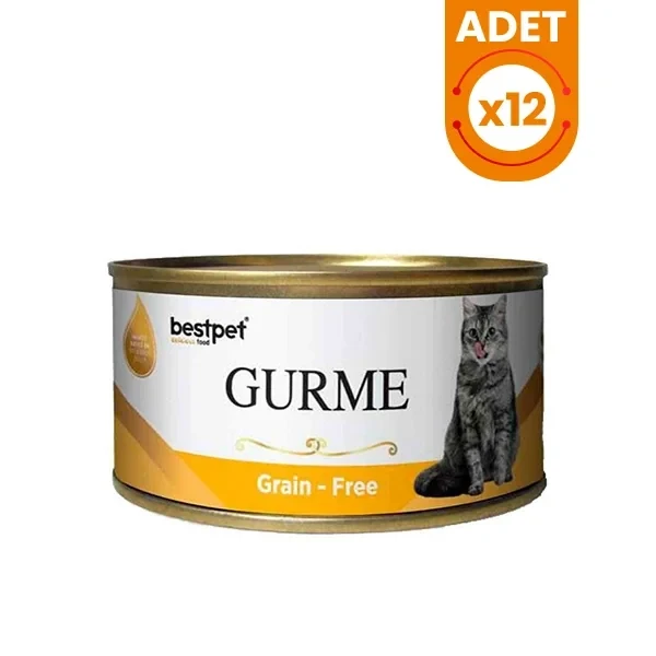 Bestpet Gurme Jöleli Tavuklu Yetişkin Konserve Kedi Maması